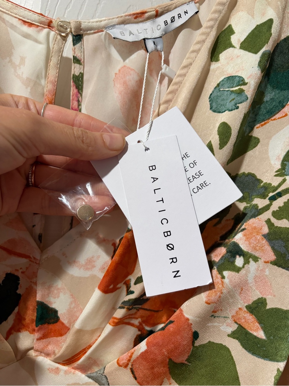 NWT Baltic Born Bari Satin Midi Dress - Picture 6 of 7